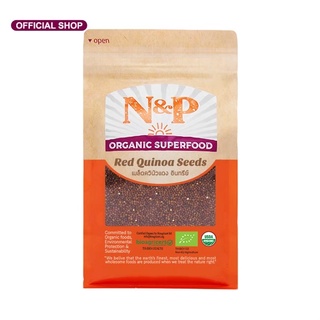 N&amp;P Organic  เมล็ดควินัวแดง  ปริมาณ 1000 กรัม N&amp;P Organic RED QUINOA 1000 g