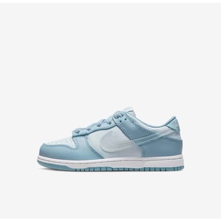 NIKE DUNK LOW “AURA BLUE” CLEAR SWOOSH 2Y 21cm 99%