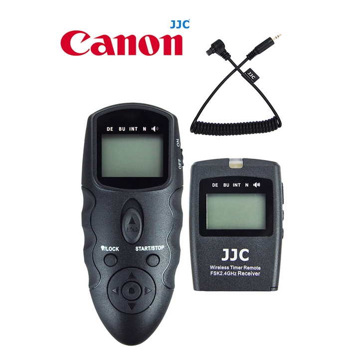 สายลั่นชัตเตอร์ Canon EOS R5 R3 5D MarkIV 5D MarkIII รีโมทไร้สาย JJC WT868 Wireless Shutter Timer Re
