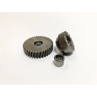 ชุดเฟือง สว่าน Maktec มาคเทค รุ่น MT813, MT814 (#12 #14) - Makita มากีต้า รุ่น HP1630 (#14 #19), M8100B พร้อมลูกปืนเข...