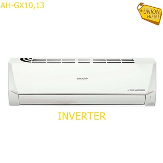 SHARP แอร์ระบบInverter รุ่น AH-GX10,13,18,24(9300-21300 BTU) (Standard Inverter)(เฉพาะตัวเครื่อง)