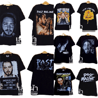 เสื้อวง Post malone ป้ายHotrock Theroxx