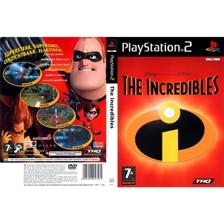 แผ่นเกมส์ PS2 Disney-Pixar The Incredibles   คุณภาพ ส่งไว (DVD)