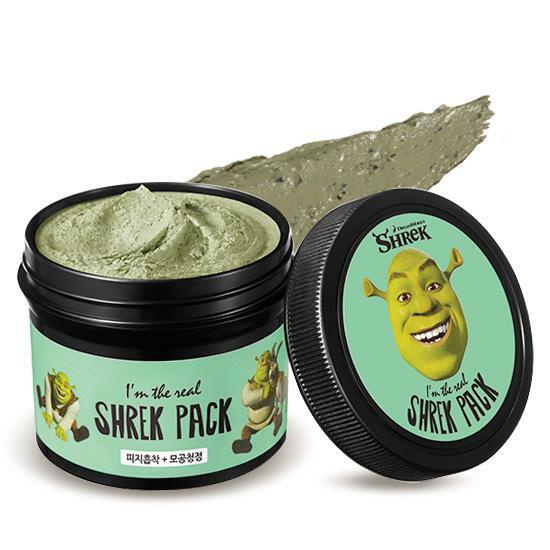 Dreamworks I 'm The Real Shrek Pack Mint Clay Mask 110g