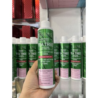 Eveline Botanic Expert Tea Tree Purifying and Mattifying Antibacterial Tonic 225 มล.