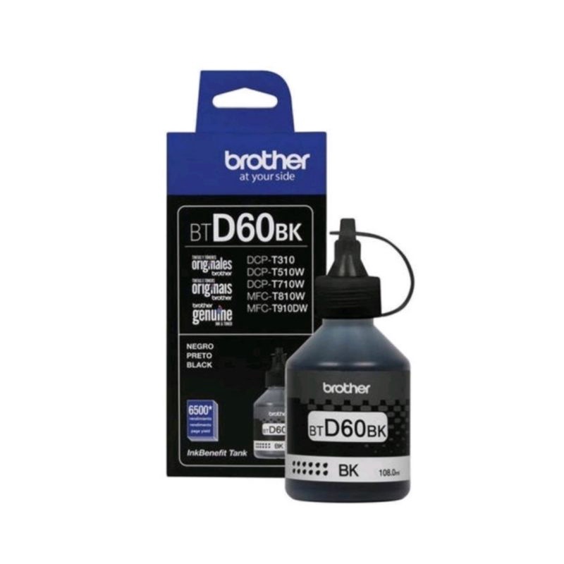 หมึกเติม สีดำ Brother BT-D60BK