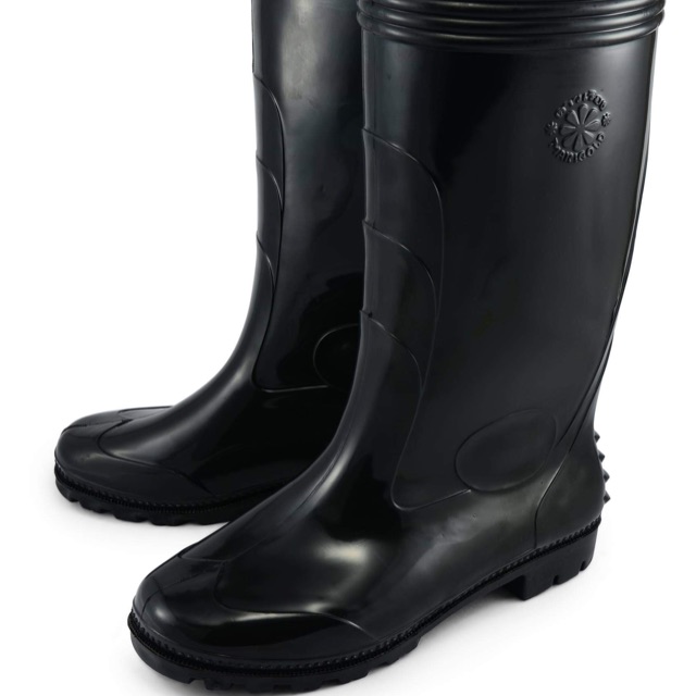 รองเท้าบู๊ตสีดำ ตราดาวเรือง - รูปที่ 2