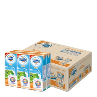 โฟร์โมสต์ นมยูเอชที รสจืด 225 มล. x 36 กล่อง Foremost UHT Milk Plain Flavor 225 ml x 36 boxes