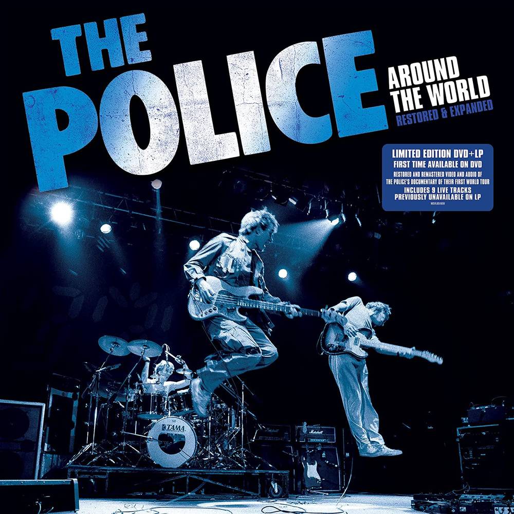 แผ่นเสียงไวนิล The Police Around The World: Restored &amp; Expanded LP + DVD - Rock