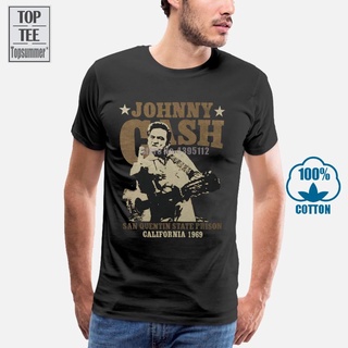 Gildan เสื้อยืดผ้าฝ้าย 100% พิมพ์ลาย Johnny Cash สไตล์ฮิปฮอป แฟชั่นฤดูร้อน สําหรับผู้ชาย A0026 2022Size S-5XL