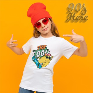 สำหรับเด็ก ขายดี เสื้อเด็กลาย skateboard,surfskate  ผ้า Cotton comb no.30