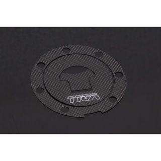 ปิดฝาถังฮฮาด้า คาบอนแท้ Carbon Tank Filler Cap Cover Honda ไทก้าเเท้ TYGA