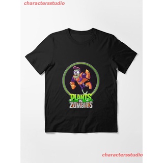 2021 Plants Vs Zombies Essential T-Shirt เสื้อยืด ดพิมพ์ลาย ดผ้าเด้ง คอกลม cotton แฟชั่น discount Unisex