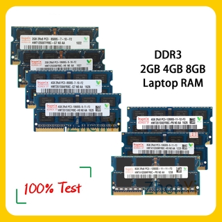 เมมโมรี่การ์ด Hynix 2Gb 4Gb 8Gb 2Rx8 Ddr3 1066 / 1333 / 1600 Mhz Sodimm Ad38