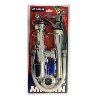 ชุดก๊อกอ่างล้างหน้าครบชุด MAVIN S-M2200