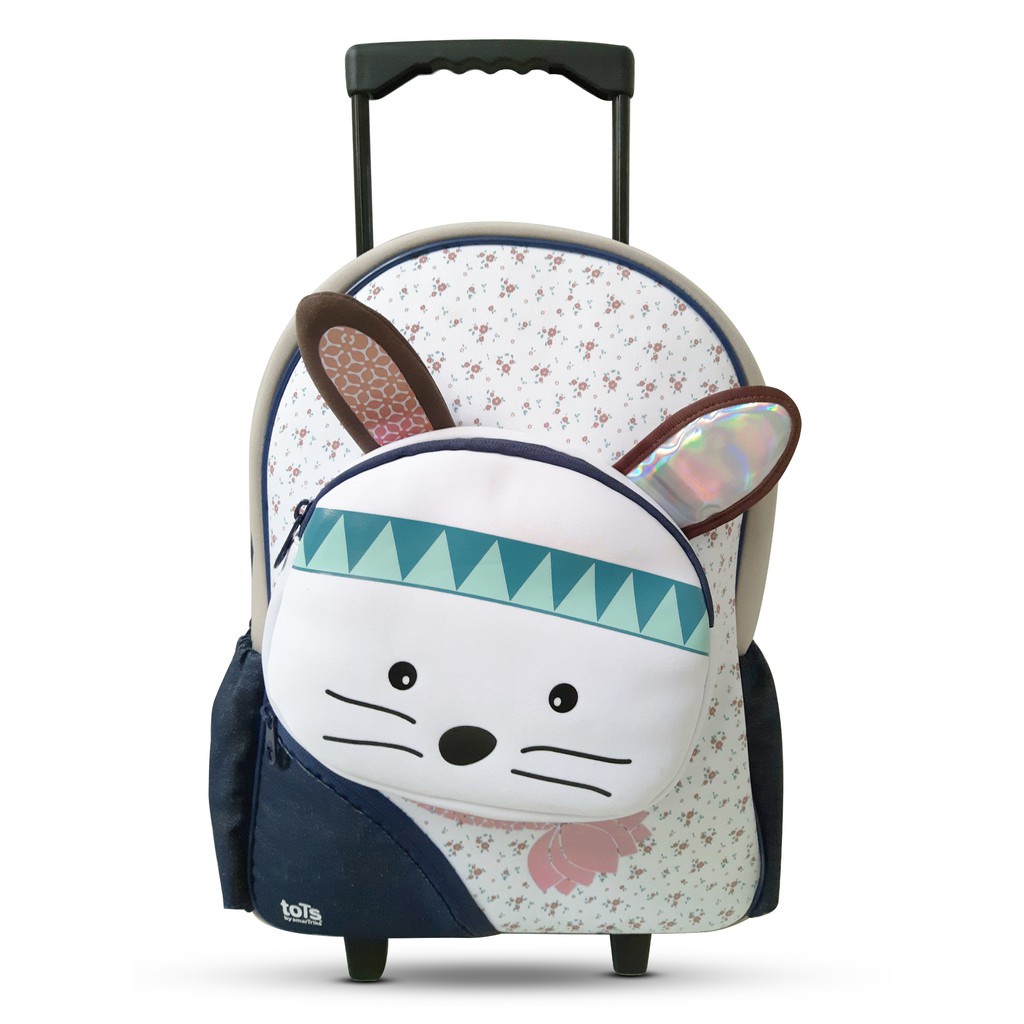 ❁sale oTs - กระเป๋าเป้เด็กล้อลากสำหรับเดินทาง รุ่น Besties Fur-Ever™ ลายเพื่อนรัก 3 ตัว / Kids Trolley bag
