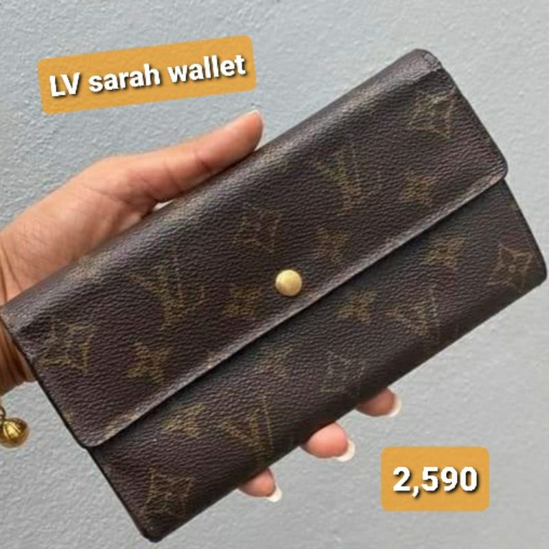 lv sarah monogram แท้