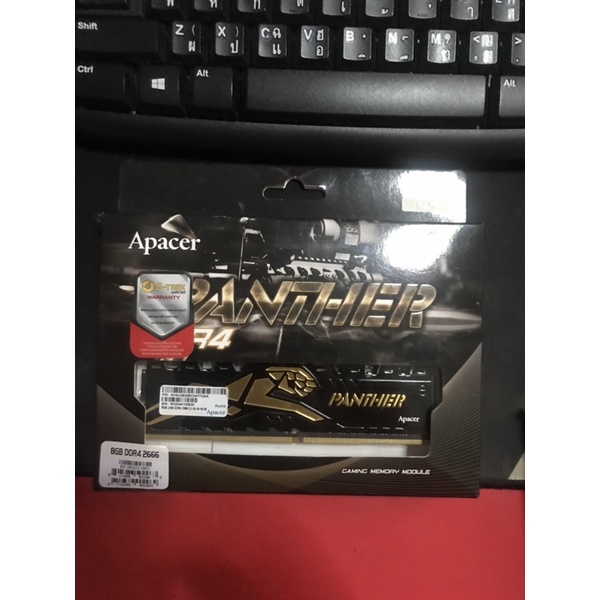 RAM DDR4(2666) 8GB APACER PANTHER GOLDEN