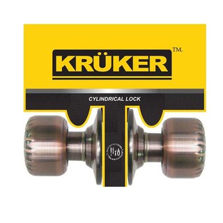 [ส่งฟรี]  ลูกบิด Kruker ทองแดงรมดำ-มะยม KKAC04