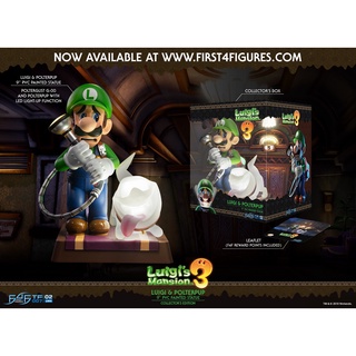 ฟิกเกอร์ LUIGIS MANSION 3 LUIGI AND POLTERPUP COLLECTORS EDITION - FIRST 4 FIGURES