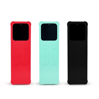 เคสซิลิโคนนุ่มป้องกันรีโมทคอนโทรลสําหรับ Apple Tv 4 4th Remote Case