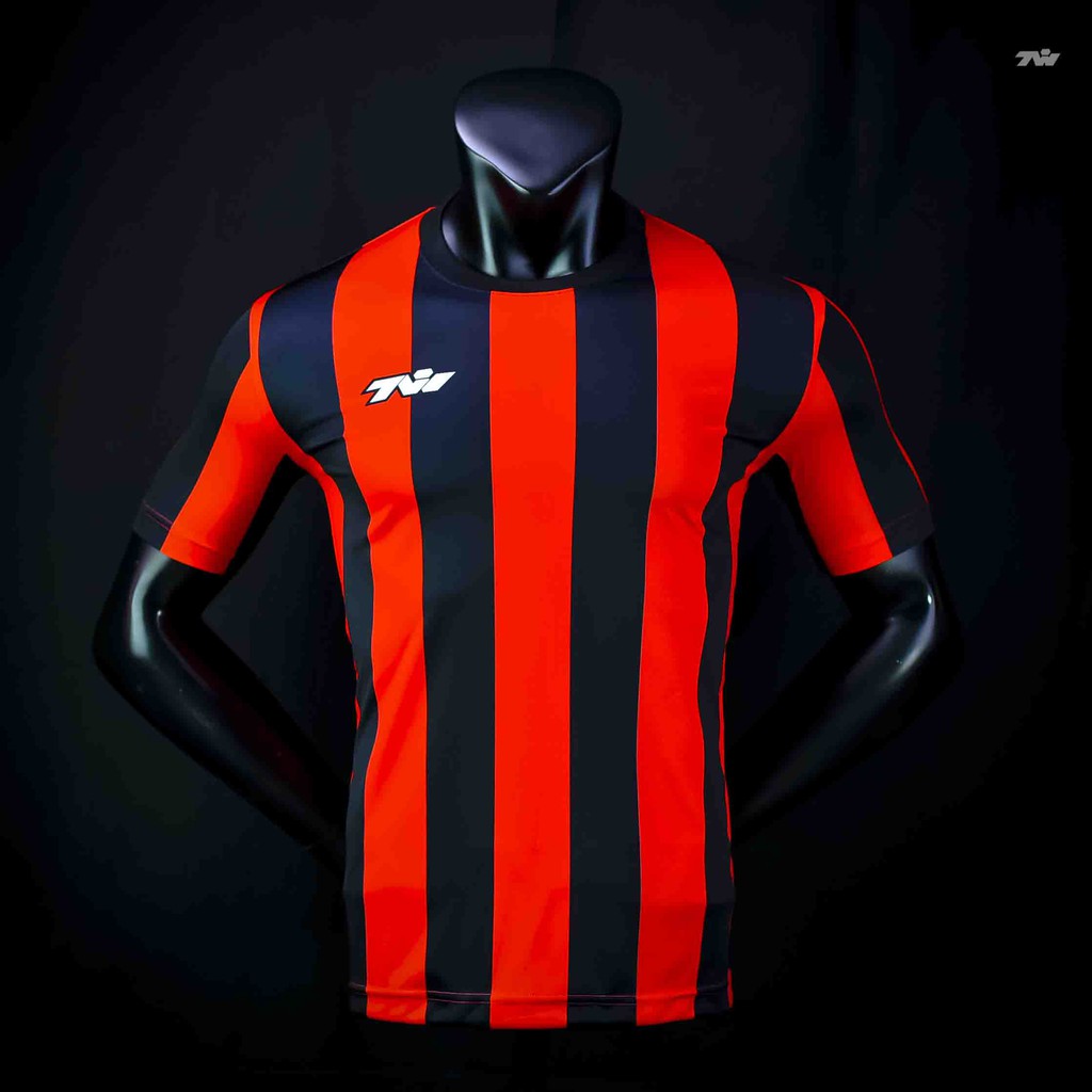 เสื้อกีฬาโรงเรียน TWSPORT สีแดงดำ