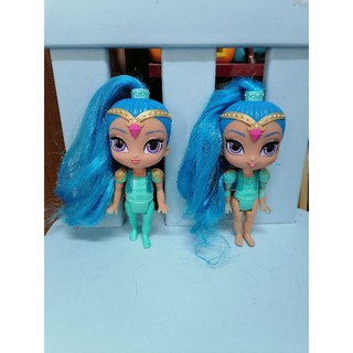 ตุ๊กตา​ shimmer and shine​ มือสอง​ของแท้​