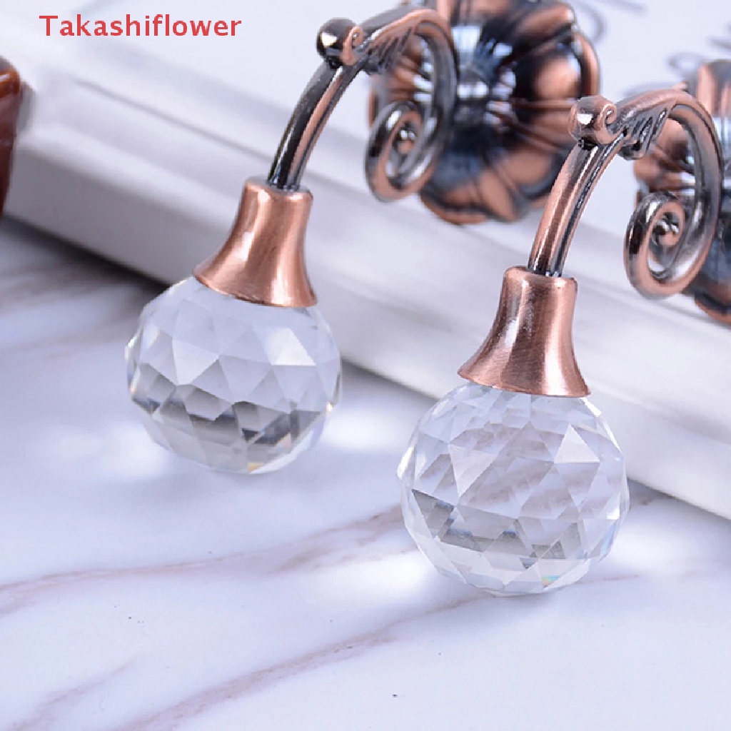 แนะนำ ผ้าม่าน (Takashiflower) ตะขอโลหะคริสตัล สําหรับแขวนผ้าม่าน 2 ชิ้น ราคาพิเศษ มีเก็บเงินปลายทาง