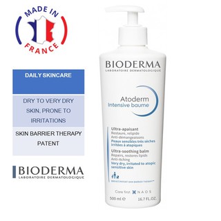 🧡พร้อมส่ง โลชั่น BIODERMA  Atoderm Intensive Baume 200-500ml.