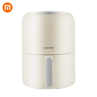 xiaomi qcooker 2 l หม้อทอดอาหารพิซซ่าหมุนได้ 360 องศา