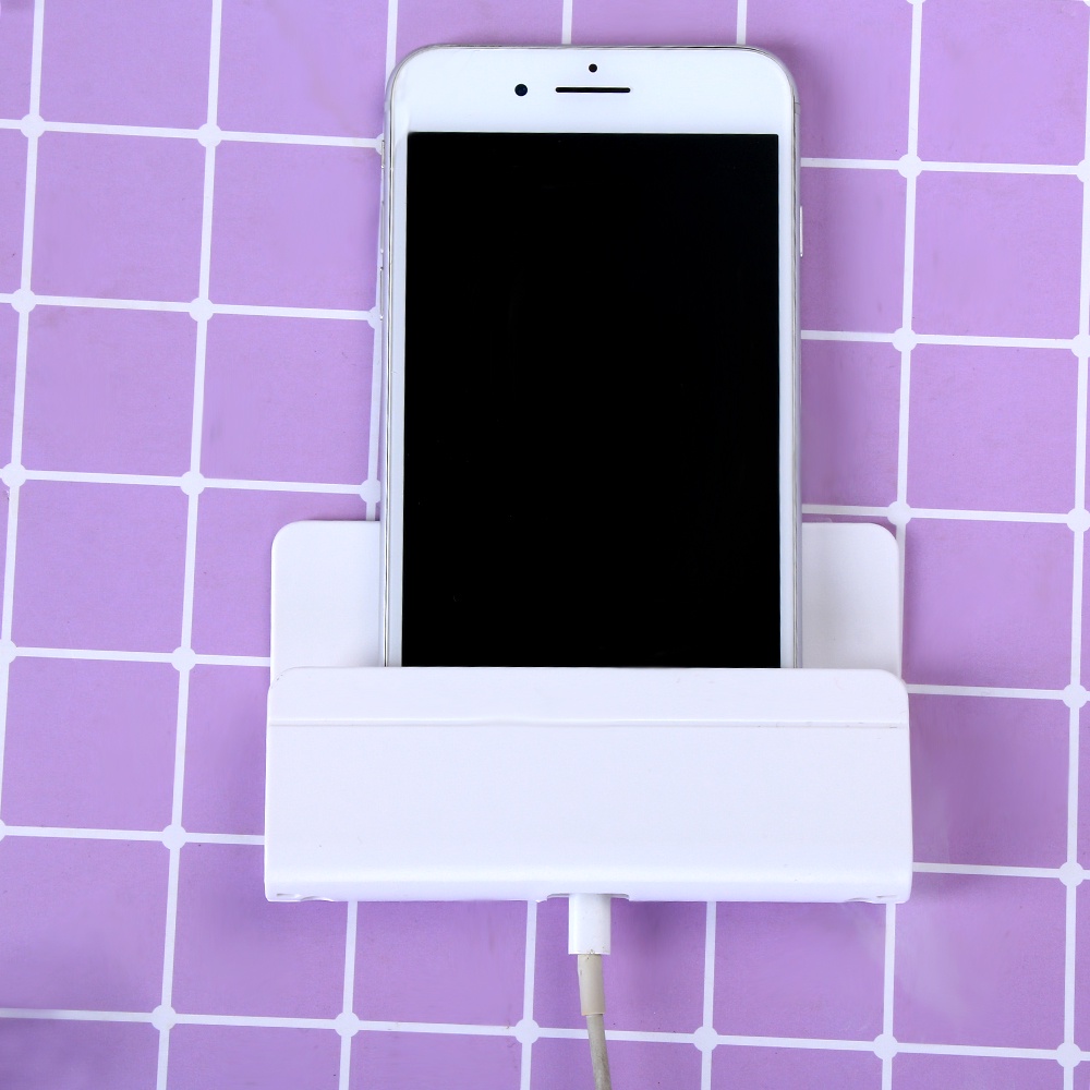 ชั้นวางของ1C Wall Charger Holder Mobile hone Hanging Stand Mount