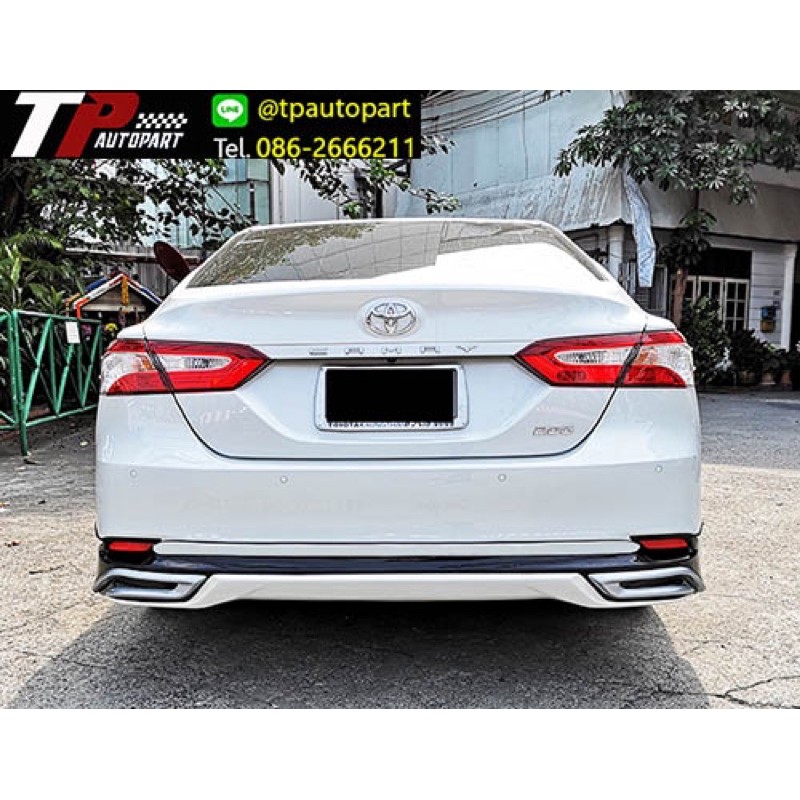 ชุดแต่งแคมรี่ Toyota Camry 2018 2019 Modelista สเกิร์ตรอบคัน จาก Tp-Autopart