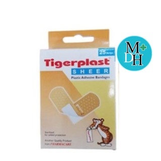 Tigerplast Sheer ชนิดพลาสติกสีเนื้อ จำนวน 1 กล่อง (04232)