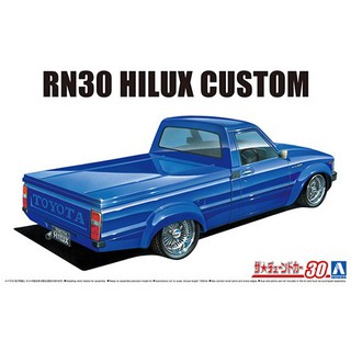 โมเดลรถยนต์ AOSHIMA RN30 HILUX CUSTOM 78 1/24