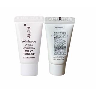 Sulwahasoo UV Wise Brightening Multi Protector Milky Tone Up SPF50+/PA++++ Anti-Pollution No.2 Milky Tone Up  5ml