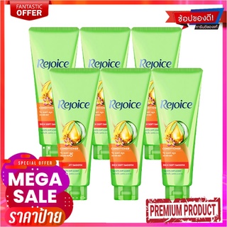 รีจอยส์ ริช ซอฟท์ สมูท ครีมนวดผม ขนาด 60 มล. แพ็ค 6 ขวดRejoice Conditioner Rich Soft Smooth 60 ml x 6