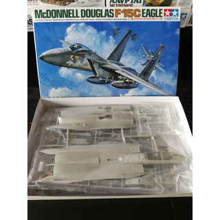 โมเดลเครื่องบินประกอบ Tamiya 1/48 TA61029 McDonnell Douglas F-15C Eagle