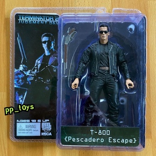 NECA Terminator 2 Judgement Day T-800 Pescadero Escape โมเดลคนเหล็ก 2