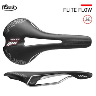 อาน  SELLE ITALIA  FLITE FLOW, สีดำ (Road/MTB), L2