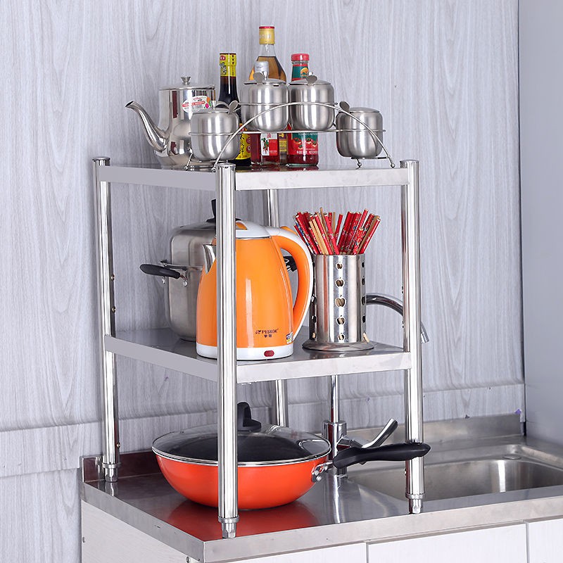 （Hot Clearance）Thickened Stainless Steel Kitchen Crack Storage Rack