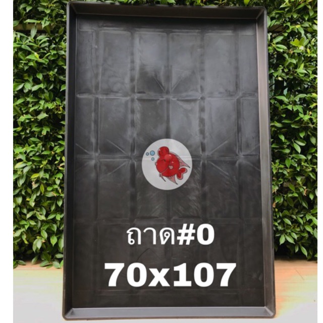 ถาด ถาดรองกรง สุนัข แมว นก ถาดรองกรง เบอร์0 ขนาด 70x107ซม. ทำจากพลาสติกแข็งอย่างดี สีดำ ล้างทำความสะอาดง่าย ทนทาน