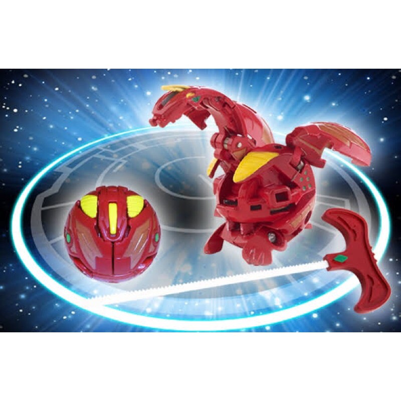 Bakugan Battle Brawlers Pyrus Turbine Cyborg Helios Rare #บาคุกัน