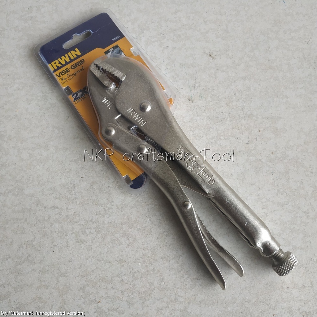 X(ของเทียม100%)X คีมล็อค VISE-GRIP รุ่น 10R (IRWIN) คีมล็อค VISE-GRIP รุ่น 10R (IRWIN)