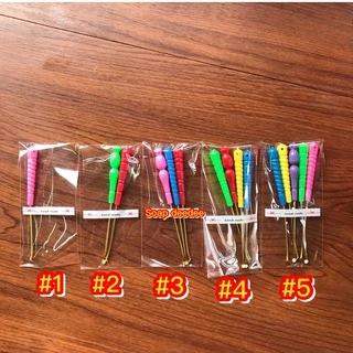(คละสี1,2,3,4,5ชิ้น) ไม้แคระหู/ไม้แคะหู/เหล็กแคระหู/เหล็กแคะหู/ที่แคระหู/ที่แคะหู