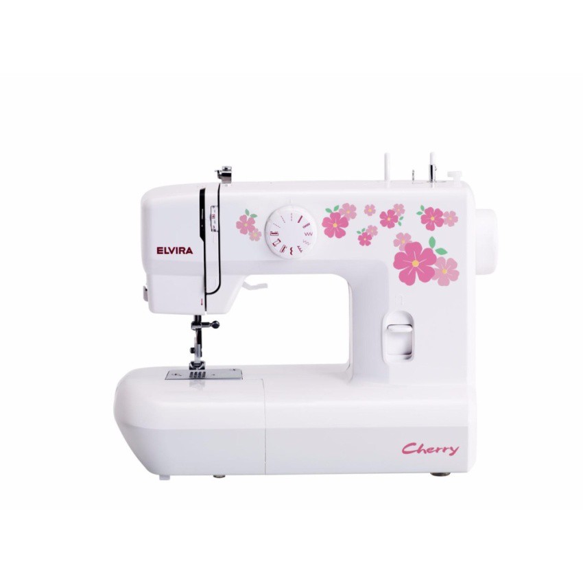 ELVIRA จักรเย็บผ้า รุ่น Cherry (สีขาว/ชมพู) (12-1104-0011)