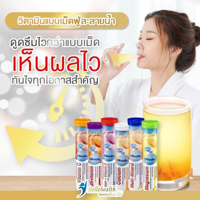 Mivolis วิตามินชนิดเม็ดฟู่