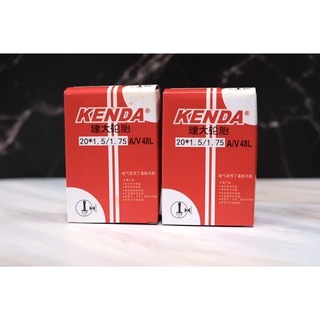 ยางในจักรยานKENDA 20x1.5/1.75c วาลว์ใหญ่ (AV)   48mm คุณภาพยางใหม่