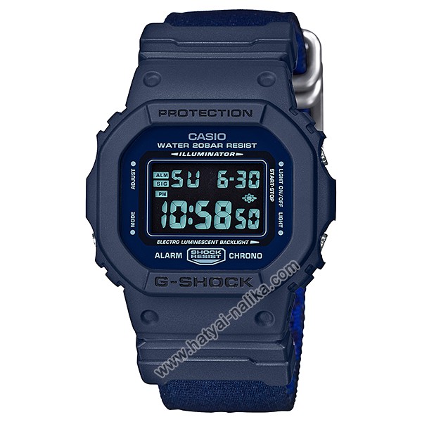นาฬิกา Casio G-Shock Limited DW-5600LU Layered Utility series รุ่น DW-5600LU-2 สีเนวี่บลู (ไม่วางขายในไทย)