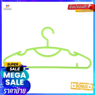 ไม้แขวนเสื้อคิงไซด์ PLIM สีเขียวเลมอน แพ็ค 6 ชิ้นCLOTHES HANGER PLIM KING SIZE LIME GREEN PACK6