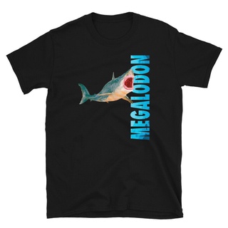 เสื้อยืดผ้าฝ้ายพิมพ์ลายคลาสสิก เสื้อยืด พิมพ์ลายฉลาม Megalodon เหมาะกับของขวัญวันแม่ แฟชั่นฤดูร้อน สําหรับคุณแม่